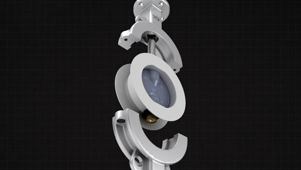 國(guó)家專利新型高性能襯氟蝶閥